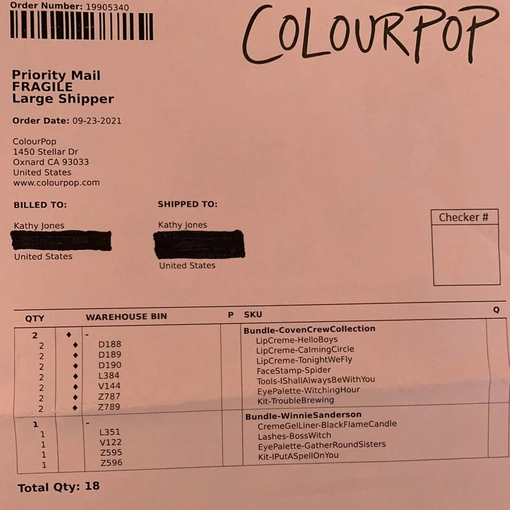 ColourPop Disney HOCUS POCUS Coven Crew Collection Makeup Set NIB - Picture 9 of 9